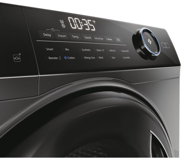 HAIER I-Pro Series 5 HW90-B14959S8U1 WiFi-enabled 9 kg 1400 rpm Washing Machine - Anthracite