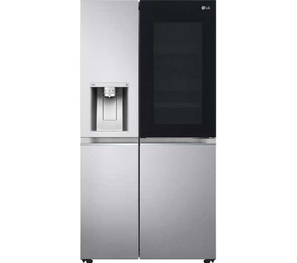 LG InstaView GSXV91BSAE American-Style Smart Fridge Freezer - Stainless Steel