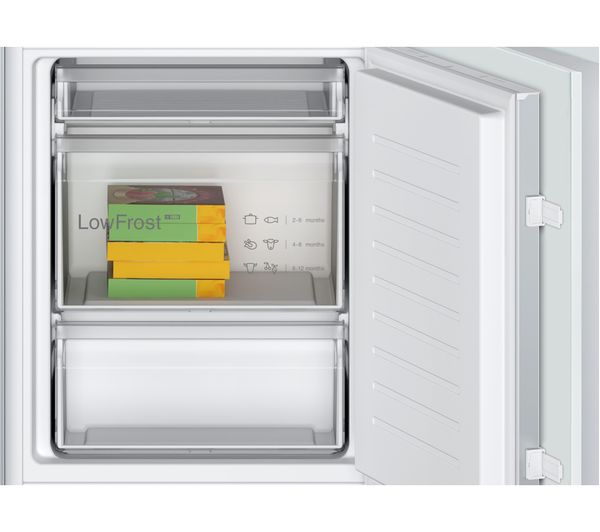 BOSCH Series 4 KIV86VSE0G Integrated 60 40 Fridge Freezer - Sliding Hinge