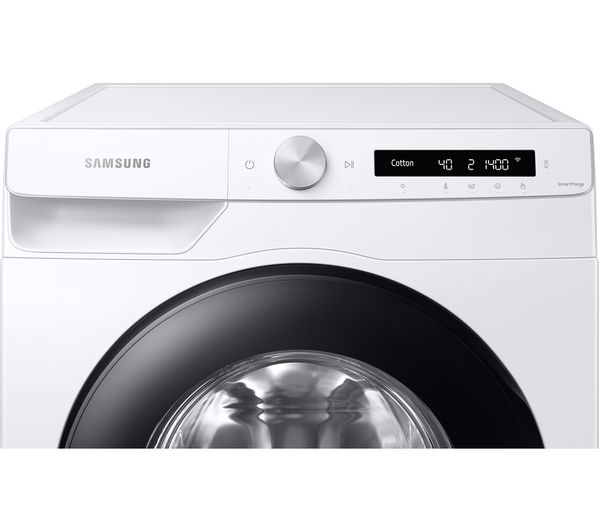 SAMSUNG Series 5 ecobubble WW12T504DAW WiFi-enabled 12 kg 1400 Spin Washing Machine - White
