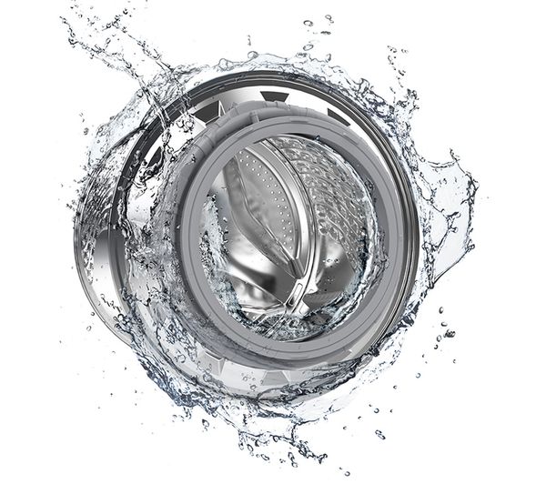 SAMSUNG Series 5 ecobubble WW12T504DAW WiFi-enabled 12 kg 1400 Spin Washing Machine - White
