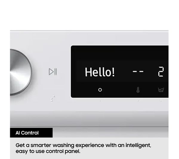 SAMSUNG Series 5 ecobubble WW12T504DAN WiFi-enabled 12 kg 1400 Spin Washing Machine - Graphite