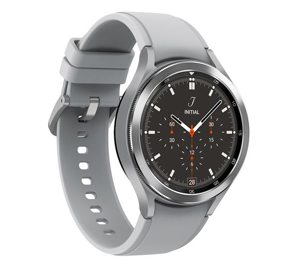 SAMSUNG Galaxy Watch4 Classic 4G with Bixby & Google Assistant - Silver 46 mm