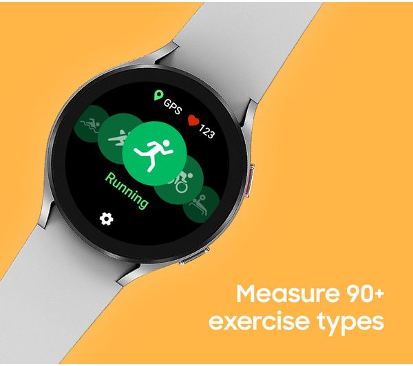 SAMSUNG Galaxy Watch4 Classic 4G with Bixby & Google Assistant - Silver 46 mm