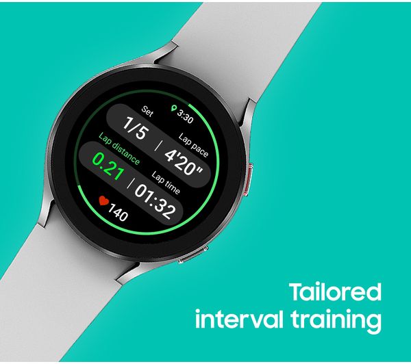 SAMSUNG Galaxy Watch4 Classic 4G with Bixby & Google Assistant - Silver 46 mm