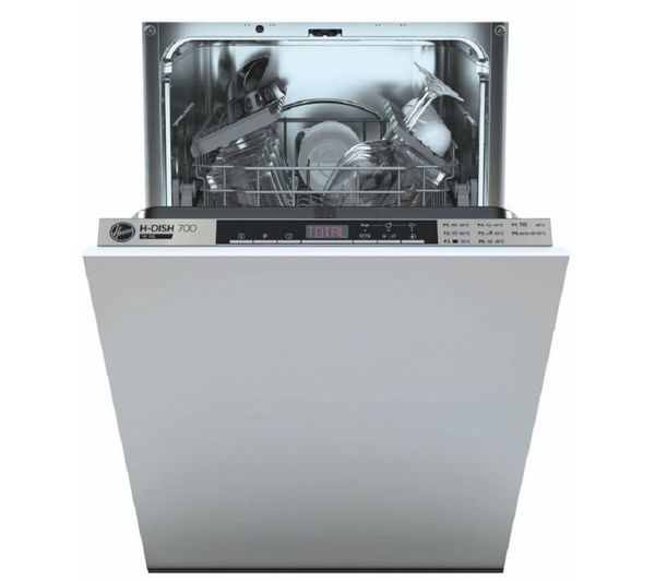 HOOVER HMIH 2T1047-80 Slimline Fully Integrated Dishwasher