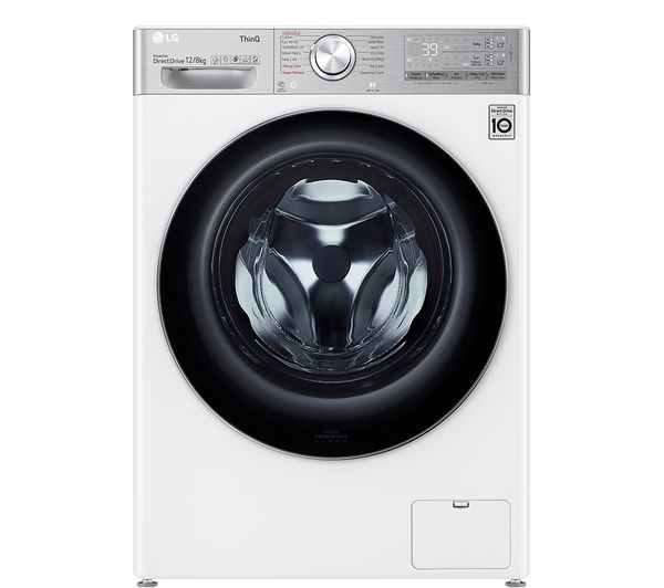 LG EZDispense with TurboWash 360 V11 FWV1128WTSA WiFi-enabled 12 kg Washer Dryer - White