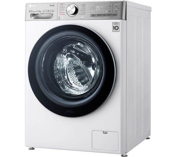 LG EZDispense with TurboWash 360 V11 FWV1128WTSA WiFi-enabled 12 kg Washer Dryer - White