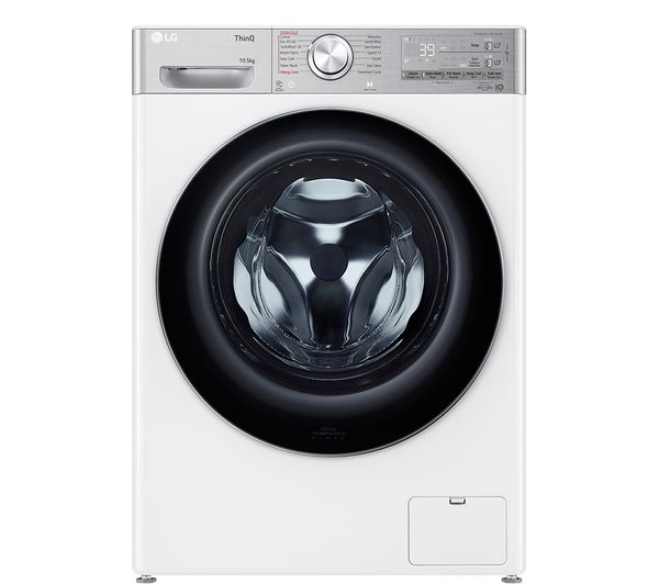 LG EZDispense with TurboWash 360 V11 F6V1110WTSA WiFi-enabled 10.5 kg 1600 Spin Washing Machine - White