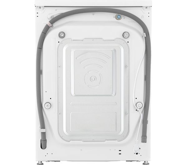 LG TurboWash 360 with Steam+ V10 F4V1012WTSE WiFi-enabled 12 kg 1400 Spin Washing Machine - White