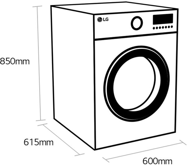 LG TurboWash 360 with Steam+ V10 F4V1012WTSE WiFi-enabled 12 kg 1400 Spin Washing Machine - White
