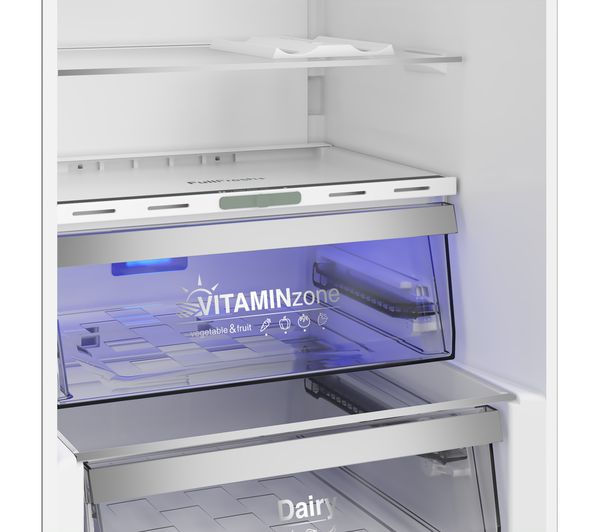GRUNDIG VitaminZone GR77KN5603VN 70 30 Fridge Freezer - Brushed Steel