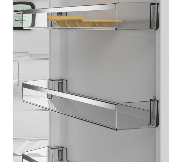 GRUNDIG VitaminZone GR77KN5603VN 70 30 Fridge Freezer - Brushed Steel