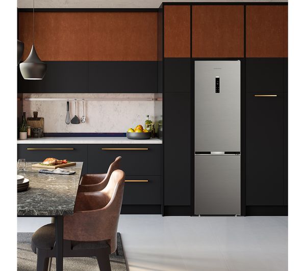 GRUNDIG VitaminZone GR77KN5603VN 70 30 Fridge Freezer - Brushed Steel
