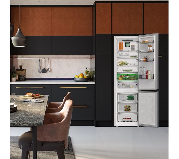 GRUNDIG VitaminZone GR77KN5603VN 70 30 Fridge Freezer - Brushed Steel