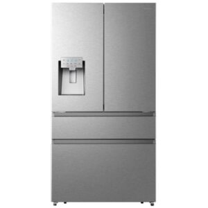 HISENSE RF728N4AIF Fridge Freezer - Stainless Steel