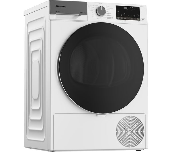GRUNDIG GT56824CW WiFi-enabled 8 kg Heat Pump Tumble Dryer - White