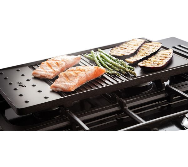 RANGEMASTER Estate 90 EST90DFFBL C Dual Fuel Range Cooker - Black & Chrome