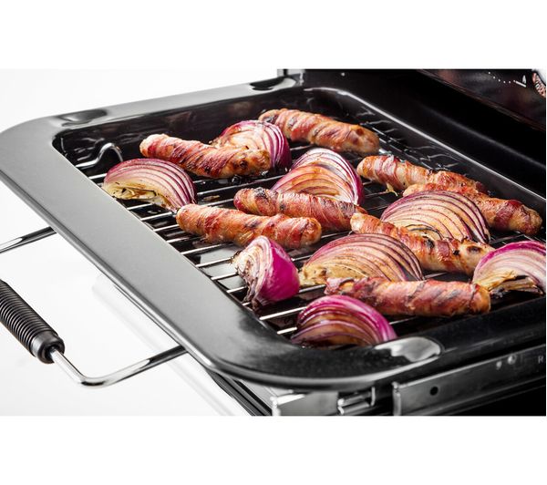 RANGEMASTER Estate 90 EST90DFFBL C Dual Fuel Range Cooker - Black & Chrome
