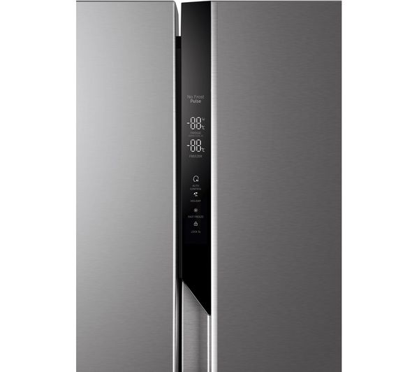 HOOVER HHSWD918F1XK American-Style Fridge Freezer - Stainless Steel