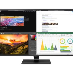 LG 43UN700P-B.AEK 4K Ultra HD 42.5" IPS LCD Monitor - Black