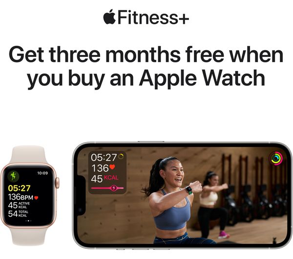 APPLE Watch SE Cellular - Gold Aluminium with Maize & White Sport Loop 40 mm