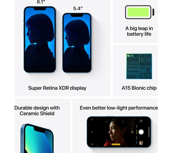 APPLE iPhone 13 - 512 GB Blue