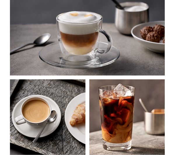 SIEMENS Home Connect TQ703GB7 Smart Bean to Cup Coffee Machine – Inox & Silver