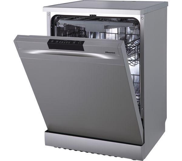 HISENSE HS620D10XUK Full-size Dishwasher - Stainless Steel