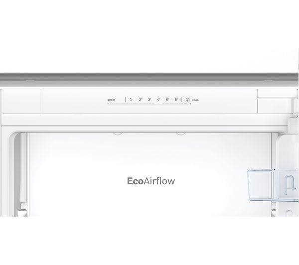 BOSCH Series 2 KIN86NSF0G Integrated 60 40 Fridge Freezer - Sliding Hinge