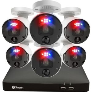 SWANN Enforcer SWNVK-889906-EU 8-channel 4K Ultra HD NVR Security System - 2 TB  6 Cameras