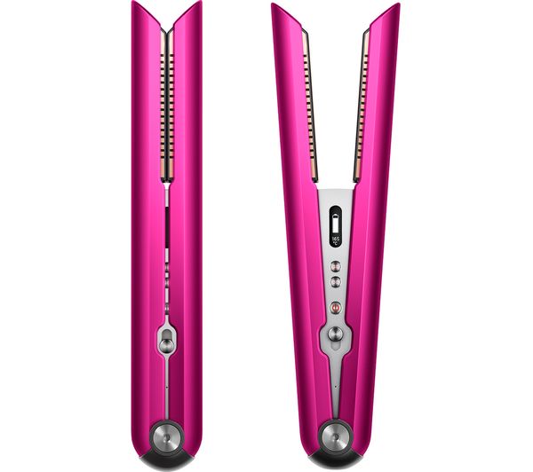 DYSON Corrale Hair Straightener - Fuchsia & Bright Nickel