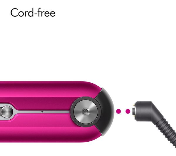 DYSON Corrale Hair Straightener - Fuchsia & Bright Nickel