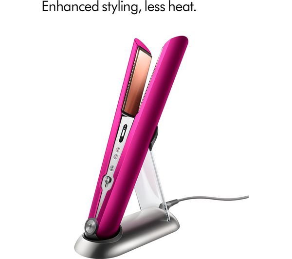 DYSON Corrale Hair Straightener - Fuchsia & Bright Nickel