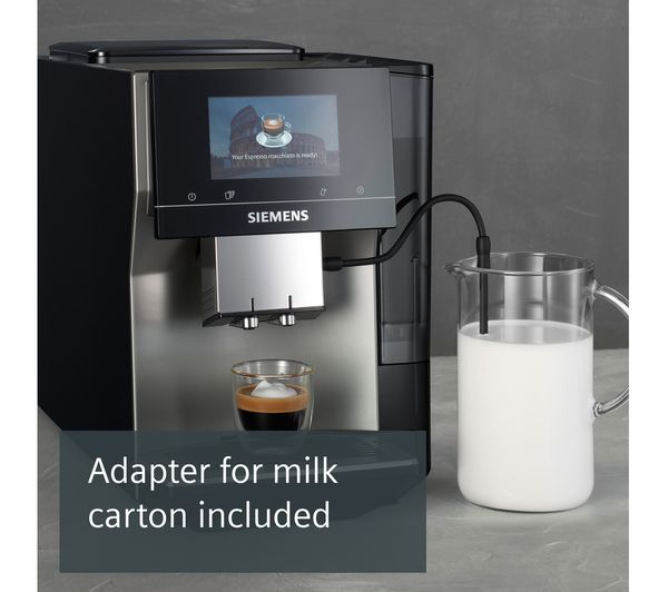 SIEMENS EQ.700 TP705GB1 Smart Bean to Cup Coffee Machine - Graphite