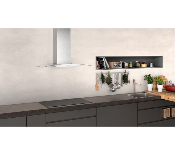 NEFF N30 D94ABC0N0B Chimney Cooker Hood - Stainless Steel