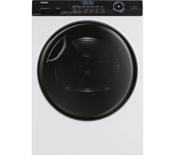 HAIER 959 Series HD90-A2959 WiFi-enabled 9 kg Heat Pump Tumble Dryer - White