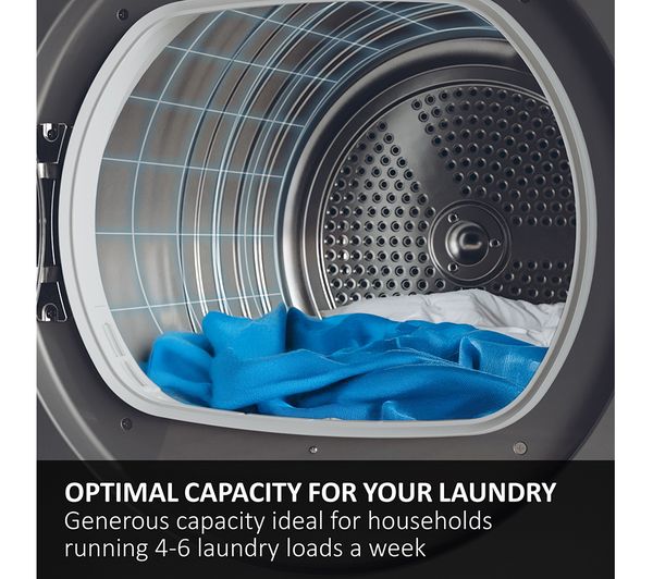 HAIER 959 Series HD90-A2959 WiFi-enabled 9 kg Heat Pump Tumble Dryer - White