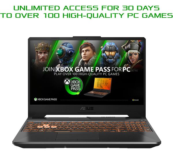 ASUS TUF Gaming F15 15.6" Gaming Laptop - Intel® Core™ i5 RTX 3050 512 GB SSD