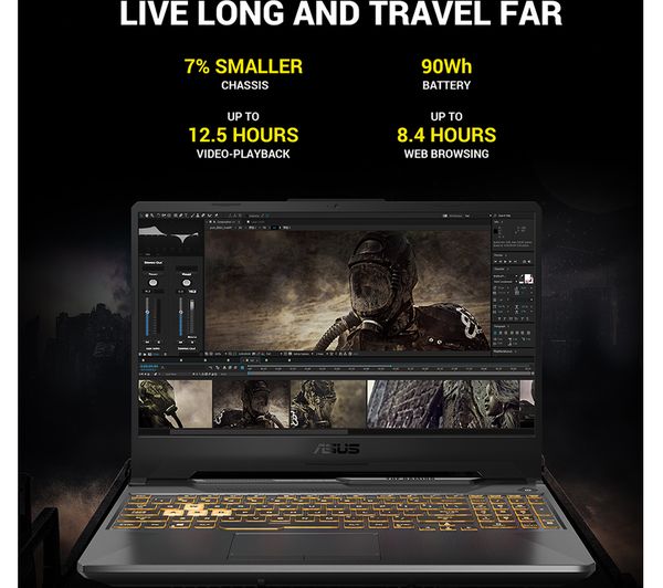 ASUS TUF Gaming F15 15.6" Gaming Laptop - Intel® Core™ i5 RTX 3050 512 GB SSD