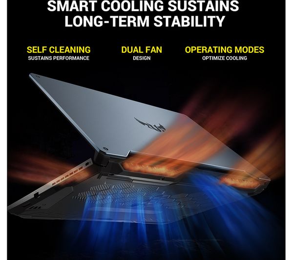 ASUS TUF Gaming F15 15.6" Gaming Laptop - Intel® Core™ i5 RTX 3050 512 GB SSD