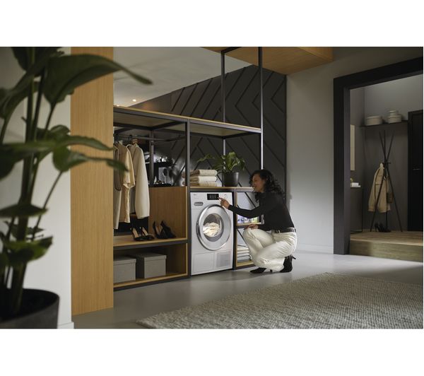 MIELE T1 Eco&Steam TWR780 WP WiFi-enabled 9 kg Heat Pump Tumble Dryer - White