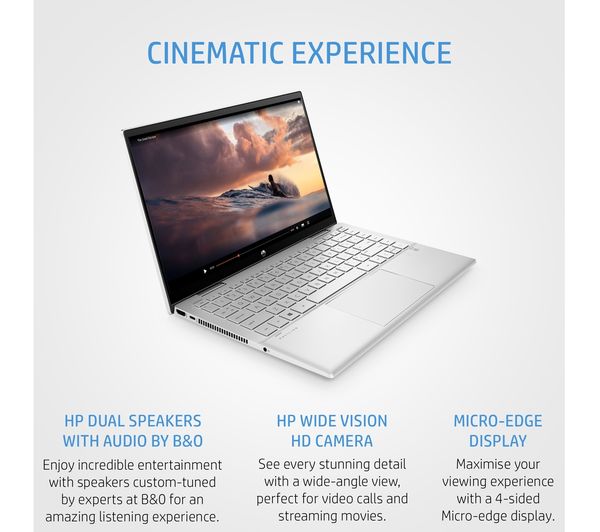 HP Pavilion x360 14-dy0519 14" 2 in 1 Laptop - Intel® Core™ i3 256 GB SSD Silver