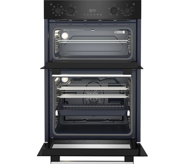 GRUNDIG GEDM22300B Electric Double Oven - Black