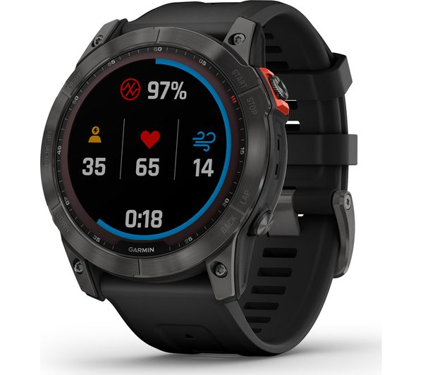 GARMIN fenix 7X Solar - Black 51 mm