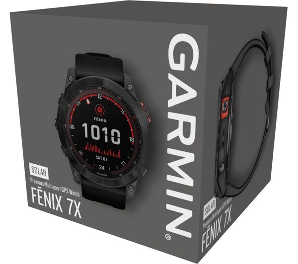 GARMIN fenix 7X Solar - Black 51 mm