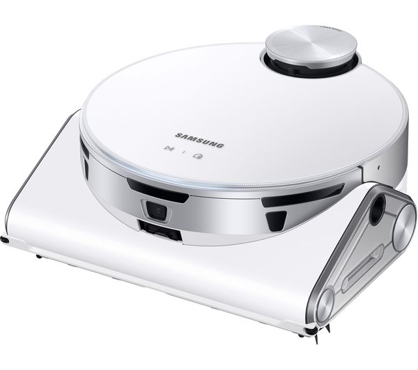 SAMSUNG Jet Bot AI+ VR50T95735W EU Robot Vacuum Cleaner with built-in Clean Station - Misty White