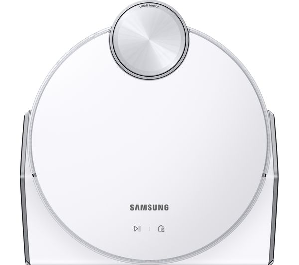 SAMSUNG Jet Bot AI+ VR50T95735W EU Robot Vacuum Cleaner with built-in Clean Station - Misty White
