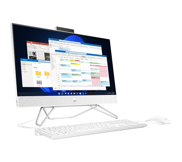 HP 24-cb0021na 23.8" All-in-One PC - AMD Ryzen 5 512 GB SSD White