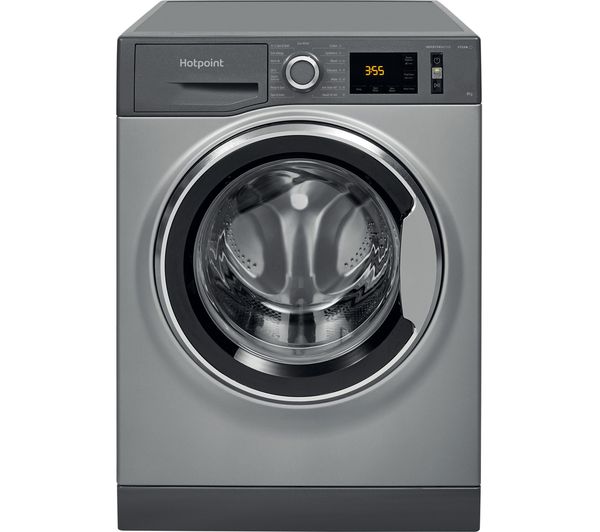 HOTPOINT NM11 846 GC A UK N 8 kg 1400 Spin Washing Machine - Graphite